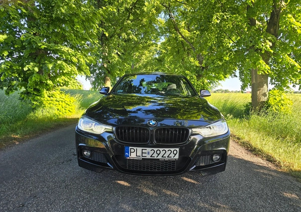 BMW Seria 3 cena 74900 przebieg: 141000, rok produkcji 2015 z Leszno małe 211